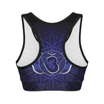 Ajna Chakra Spiritual Print Women's Sports Bra