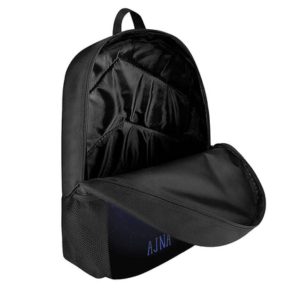 Ajna Chakra Symbol Print 17 Inch Backpack
