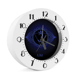 Ajna Chakra Symbol Print Alarm Clock