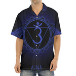 Ajna Chakra Symbol Print Aloha Shirt