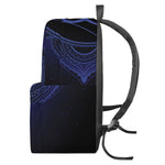 Ajna Chakra Symbol Print Backpack
