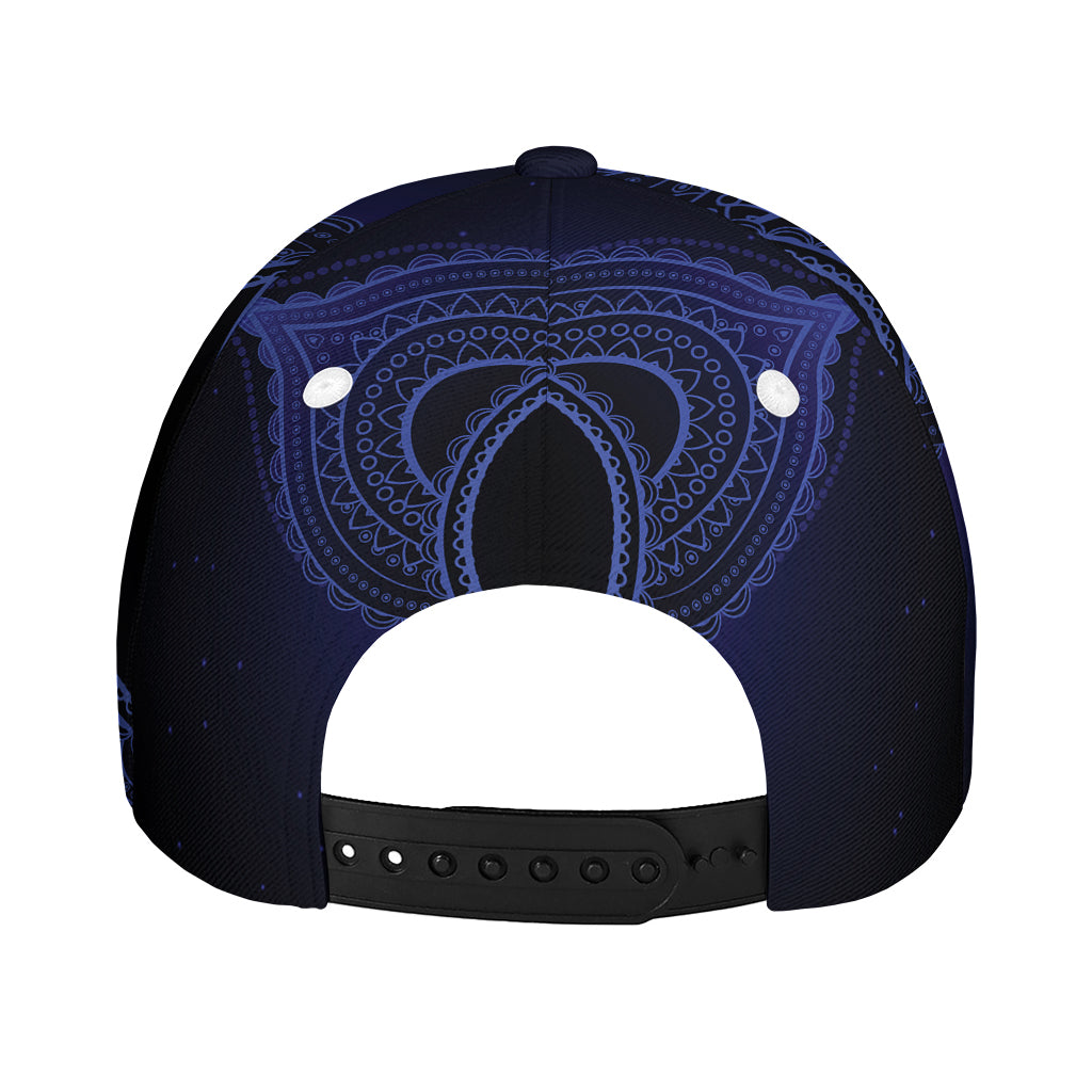 Ajna Chakra Symbol Print Baseball Cap