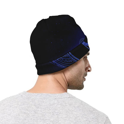 Ajna Chakra Symbol Print Beanie