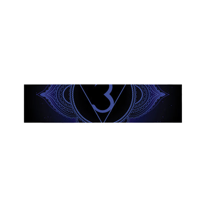 Ajna Chakra Symbol Print Bed Runner
