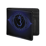 Ajna Chakra Symbol Print Bifold Wallet
