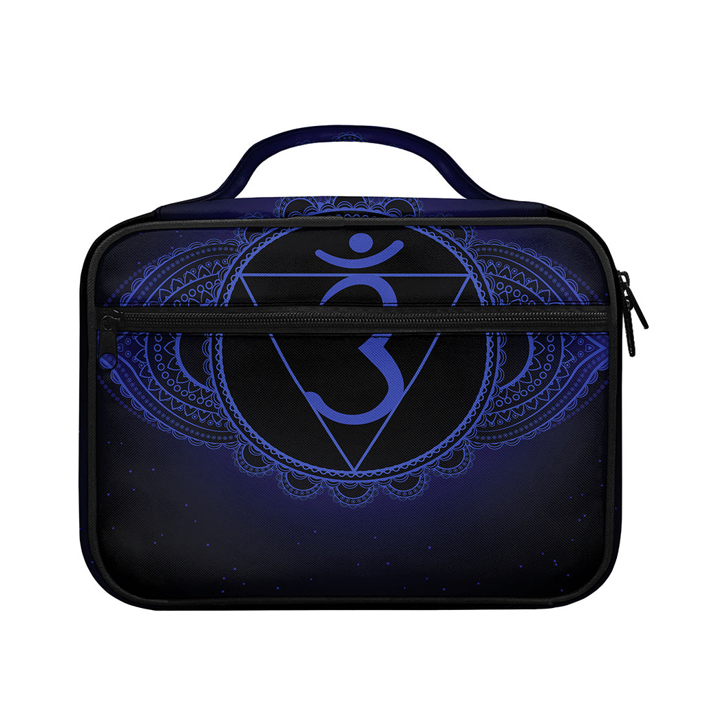 Ajna Chakra Symbol Print Briefcase Bible Bag