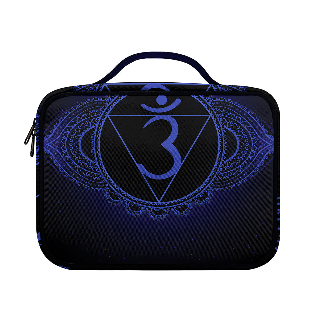Ajna Chakra Symbol Print Briefcase Bible Bag