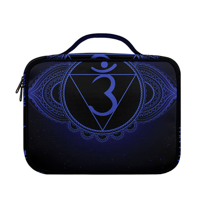 Ajna Chakra Symbol Print Briefcase Bible Bag