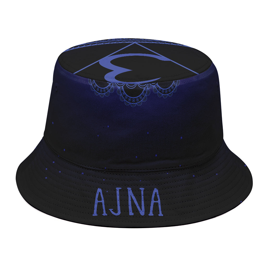 Ajna Chakra Symbol Print Bucket Hat