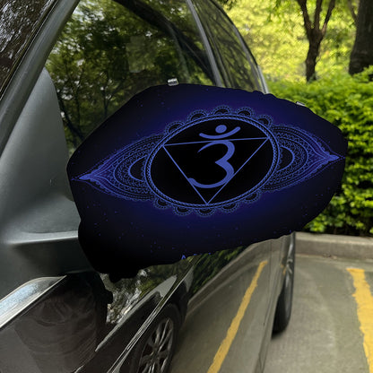 Ajna Chakra Symbol Print Car Side Mirror Covers