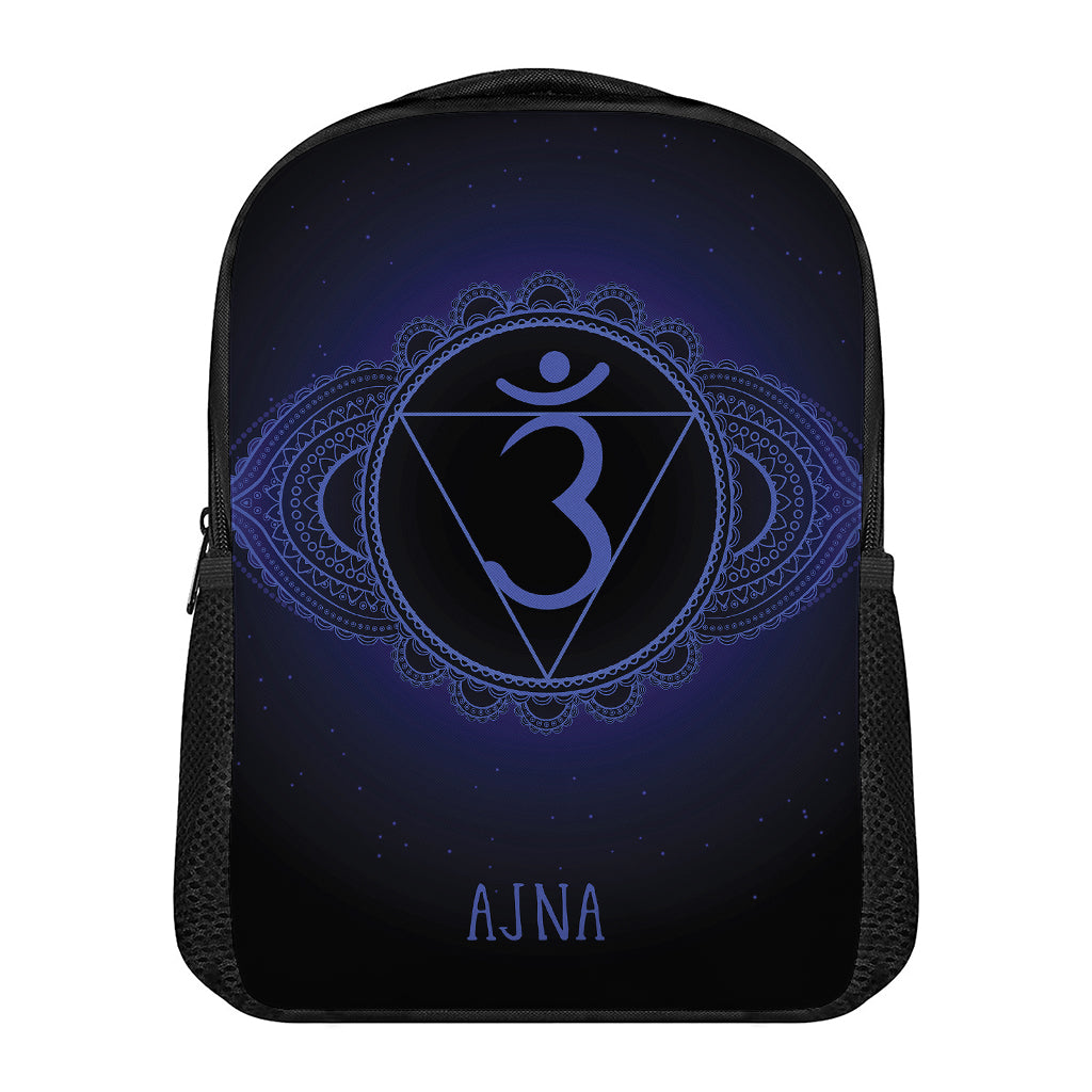Ajna Chakra Symbol Print Casual Backpack