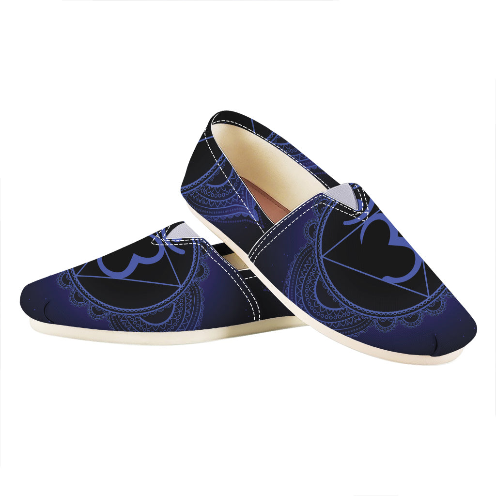 Ajna Chakra Symbol Print Casual Shoes
