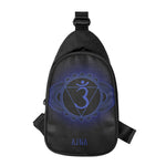 Ajna Chakra Symbol Print Chest Bag