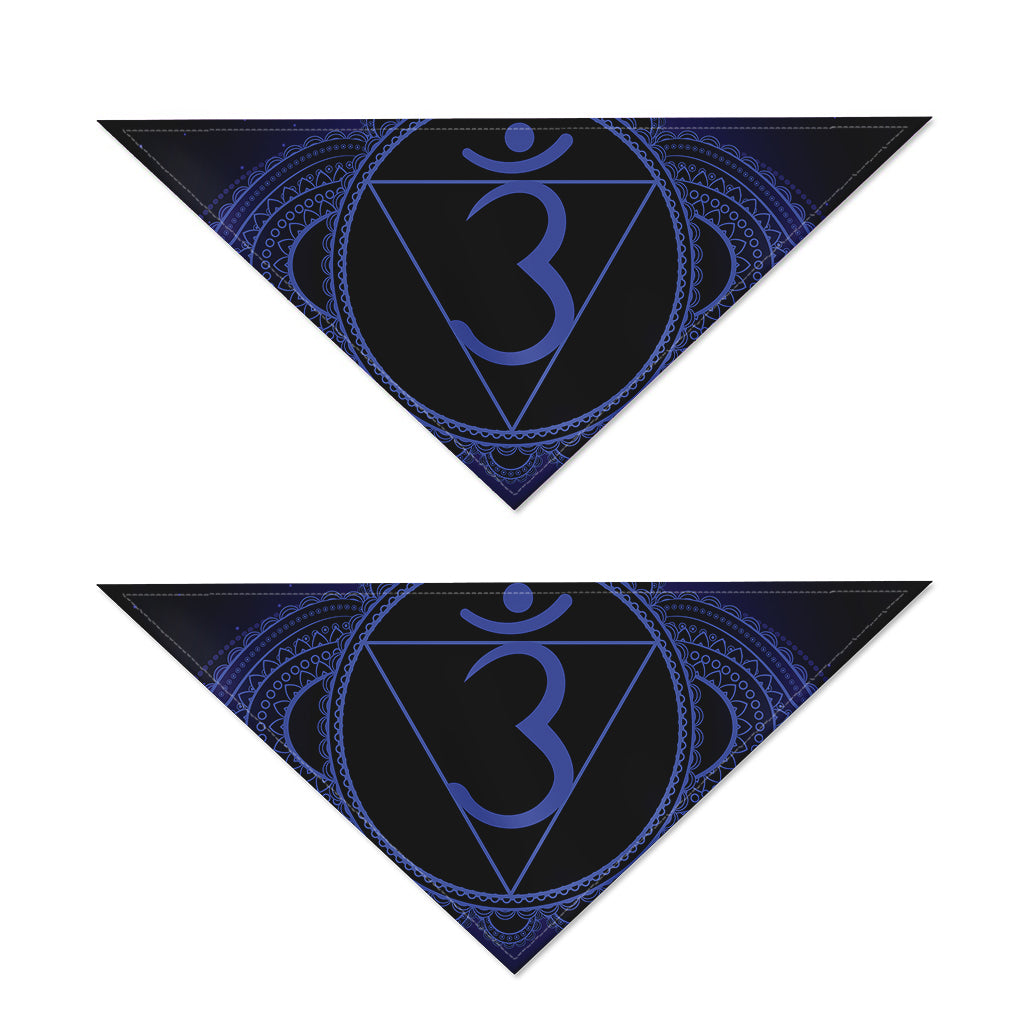 Ajna Chakra Symbol Print Dog Bandana