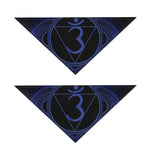 Ajna Chakra Symbol Print Dog Bandana