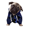 Ajna Chakra Symbol Print Dog Zip Up Hoodie