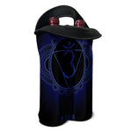 Ajna Chakra Symbol Print Double Neoprene Wine Tote