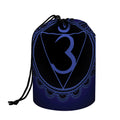 Ajna Chakra Symbol Print Drawstring Makeup Bag