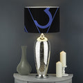 Ajna Chakra Symbol Print Drum Lamp Shade