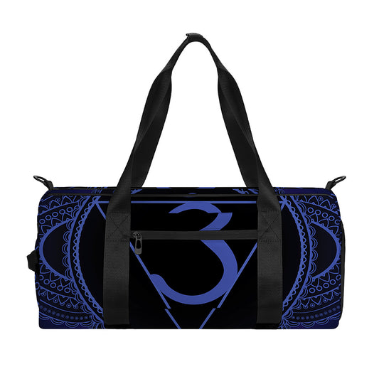 Ajna Chakra Symbol Print Gym Bag