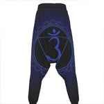 Ajna Chakra Symbol Print Hammer Pants