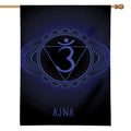 Ajna Chakra Symbol Print House Flag