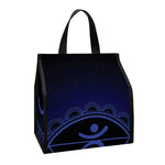 Ajna Chakra Symbol Print Insulated Lunch Tote