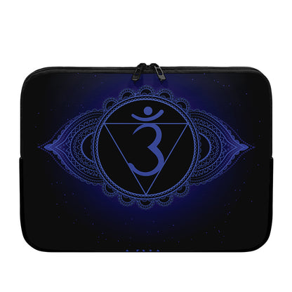 Ajna Chakra Symbol Print Laptop Sleeve