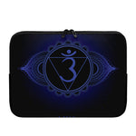 Ajna Chakra Symbol Print Laptop Sleeve