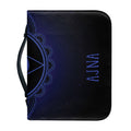 Ajna Chakra Symbol Print Leather Bible Cover