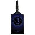 Ajna Chakra Symbol Print Luggage Tag