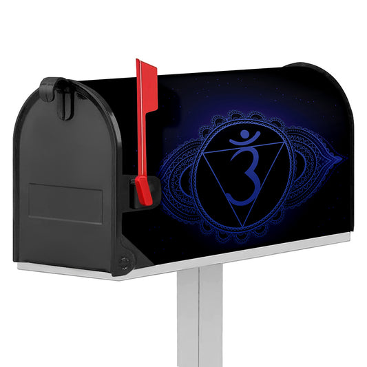 Ajna Chakra Symbol Print Mailbox Cover
