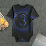 Ajna Chakra Symbol Print Men's Bodysuit
