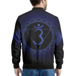 Ajna Chakra Symbol Print Men's Bomber Jacket