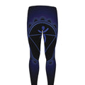 Ajna Chakra Symbol Print Men's Leggings