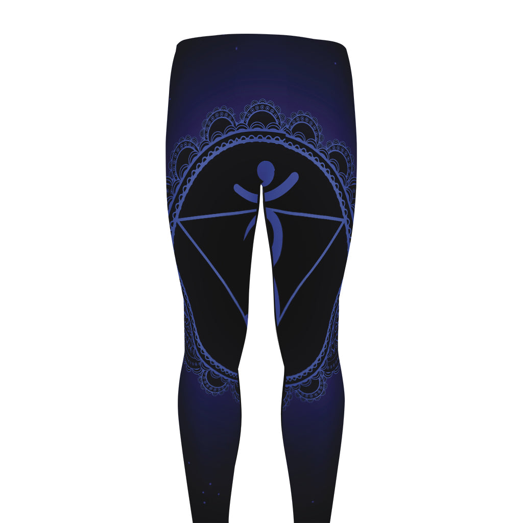 Ajna Chakra Symbol Print Men's leggings