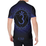 Ajna Chakra Symbol Print Men's Shirt