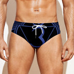 Ajna Chakra Symbol Print Men's Swim Briefs