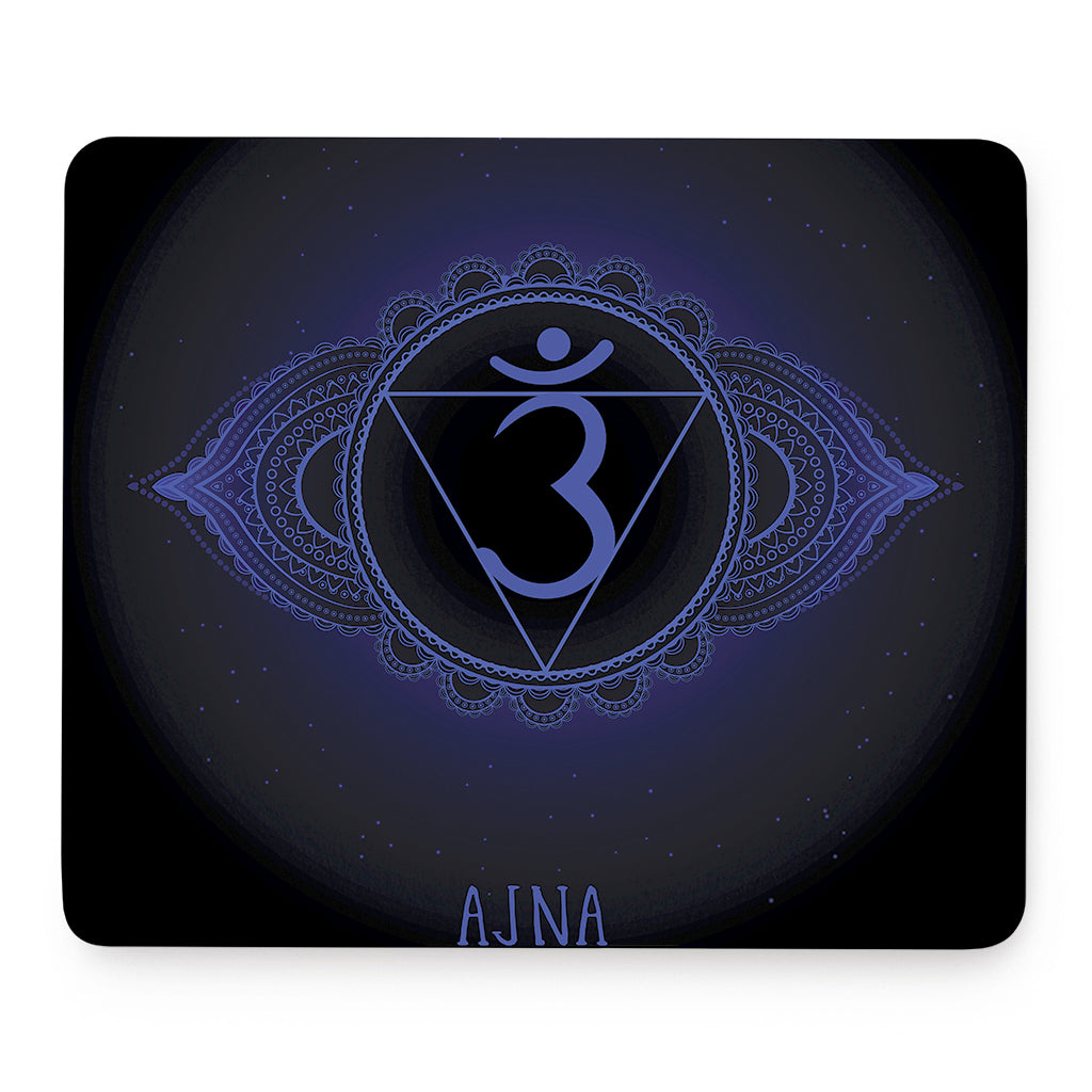 Ajna Chakra Symbol Print Mouse Pad