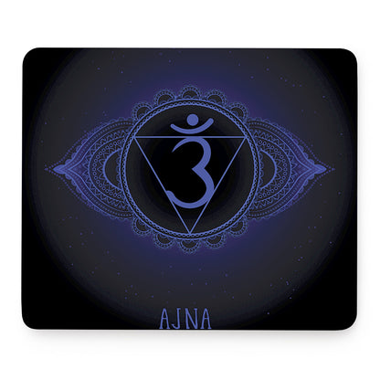 Ajna Chakra Symbol Print Mouse Pad