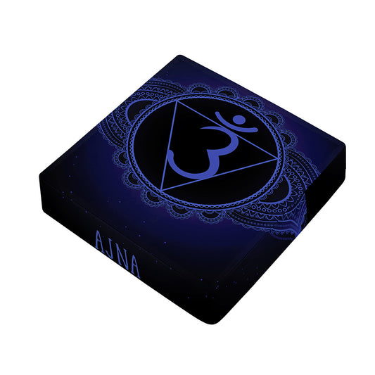 Ajna Chakra Symbol Print Outdoor Seat Cushion Cover