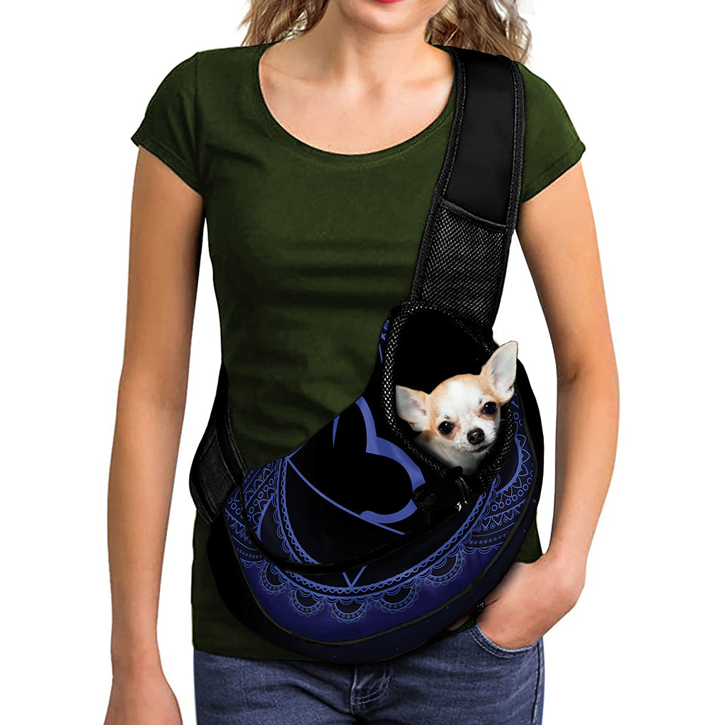 Ajna Chakra Symbol Print Pet Sling Carrier