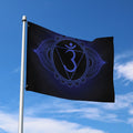 Ajna Chakra Symbol Print Polyester Flag