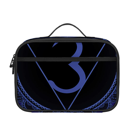 Ajna Chakra Symbol Print Portable Lunch Bag