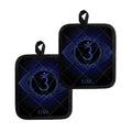Ajna Chakra Symbol Print Pot Holders