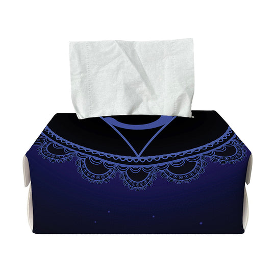 Ajna Chakra Symbol Print Rectangle Tissue Box Cover