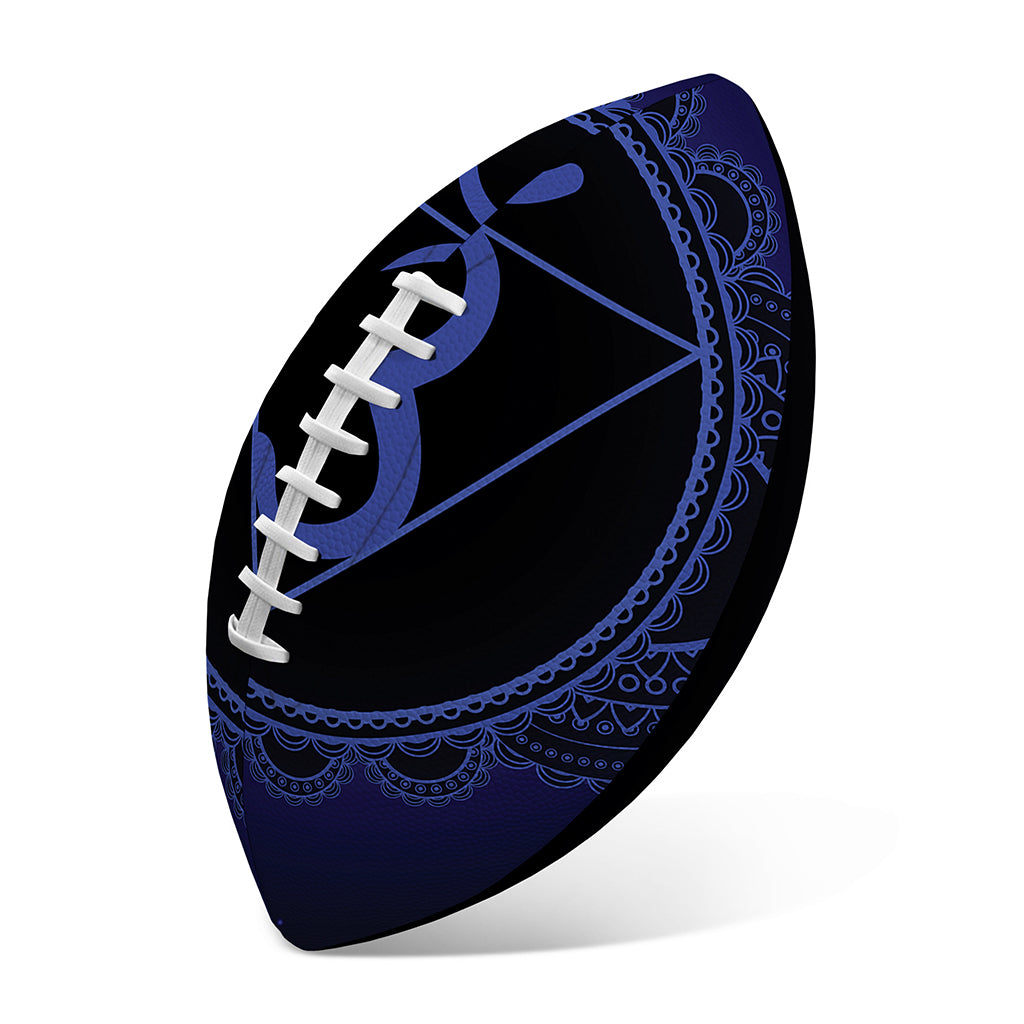 Ajna Chakra Symbol Print Rugby Ball