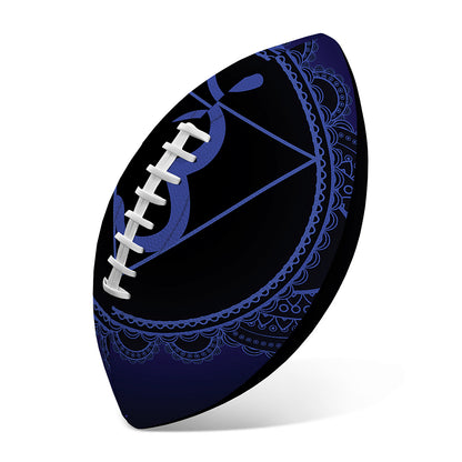 Ajna Chakra Symbol Print Rugby Ball