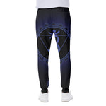 Ajna Chakra Symbol Print Scuba Joggers