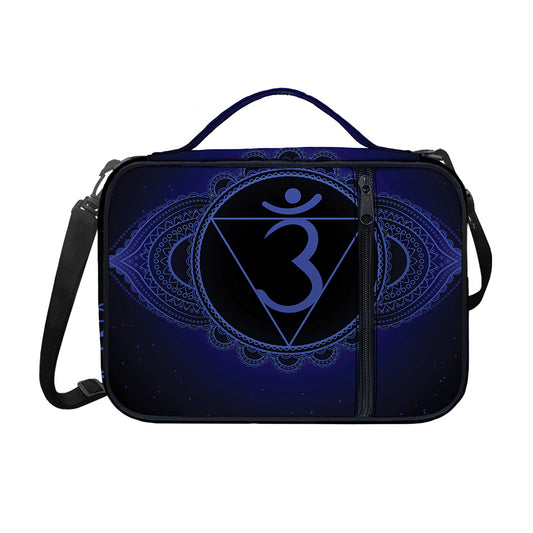 Ajna Chakra Symbol Print Shoulder Strap Bible Bag